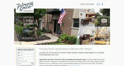 Desktop Screenshot of fairwaygreenapts.com